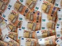 The amount of money found was described as not being a substantial amount.