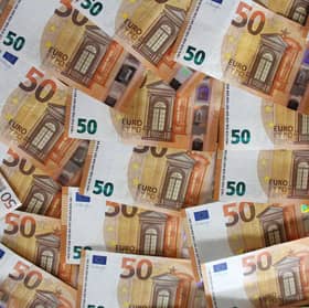 The amount of money found was described as not being a substantial amount.