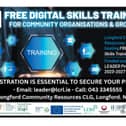 Training is FREE and is open to volunteers and members of community groups, clubs and non-profit organisations.