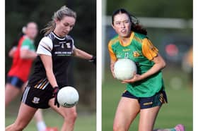 Aisling Reynolds (Ballymore) and Rachel Keenan (St Brigid's Gaels Ardagh)   Pics: Syl Healy 