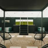 The plunge pools in the stunning surrounds of ARD