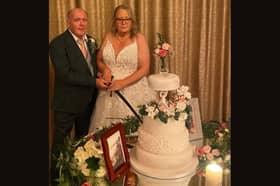 Newlyweds Paddy and Ingrid