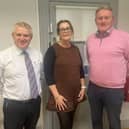 Local Fine Gael TD Micheál Carrigy recently met Longford INTO representatives Deirdre Rooney and Herbert Farrell ahead of Budget 2027