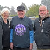 Joan O’Connell, Philip Dowd and Paudi O’Shea who participated in the Longford Walk  Picture: Shelley Corcoran