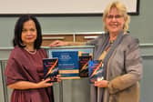 Short story author and poet, Amy Abdullah Barry and author and Ballymahon resident Clare Murphy Lynch