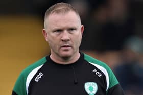 Killoe Emmet Og manager Paul O'Hara Photo: Syl Healy 