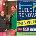 Niamh Donlon, EBS Business Development Manager, with Liam and Roisín Cosgrove at the 2025 Longford Leader Build and Renovate Expo. Niamh will also be on hand to meet homebuyers at this weekend's Build and Renovate Expo in the Longford Arms Hotel 
