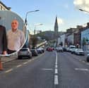 Main picture: Granard. Inset: Director of Services  Paul Newell and Granard MD Cathaoirleach Padraig McNamara
