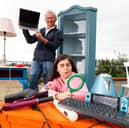 WEEE Ireland CEO Leo Donovan, pictured with Lily Hughes
PICTURE: Conor McCabe Photography