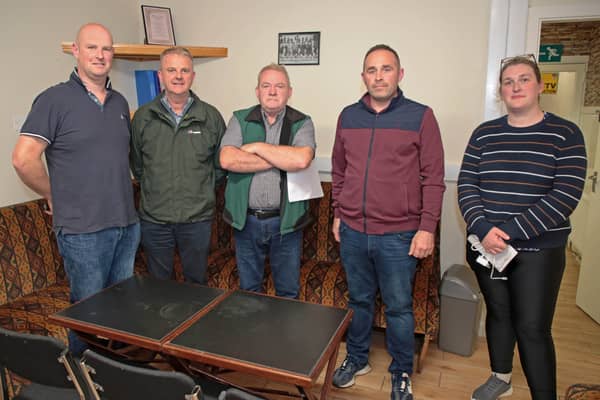 David McGoey, Dermot Fintan, Gerry Dolan, Damien Horan, Clare Bowler
Picture: Shelley Corcoran