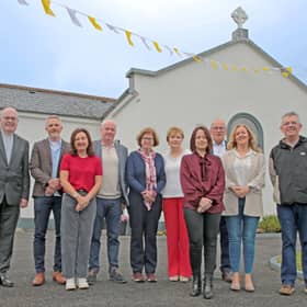 Killoe Parish Pastoral Council members at the Bicentenary celebration Mass in St Oliver’s Church, Cullyfad, on Sunday, October 4
Picture: Shelley Corcoran