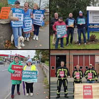 GALLERY Public sector workers take to picket lines in Longford