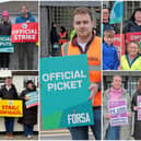 Workers are struggling! Strong support for public sector strike across Longford 