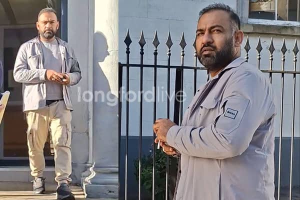 Ahsan Rasool leaving Longford District Court this week.