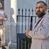 Ahsan Rasool leaving Longford District Court this week.