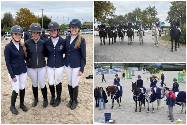 The Mercy Ballymahon equestrian team enjoyed its first outing of the new school year on Sunday, October 11 at the Interschools Showjumping event held in Mullingar Equestrian Centre