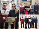 Mercy Ballymahon were delighted to welcome Tubberclair and Westmeath footballer Matthew Whittaker to the school with the Delaney Cup