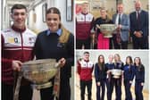 Mercy Ballymahon were delighted to welcome Tubberclair and Westmeath footballer Matthew Whittaker to the school with the Delaney Cup