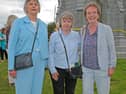 Una Byrne, Patricia Lyons and Mary Keegan at the ceremony in August to mark the restoration of the Fetherston Clock Tower in Ardagh and its surrounding railings and walls Picture: Shelley Corcoran