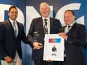 Fintan McGill of DNG McGill receiving his award
