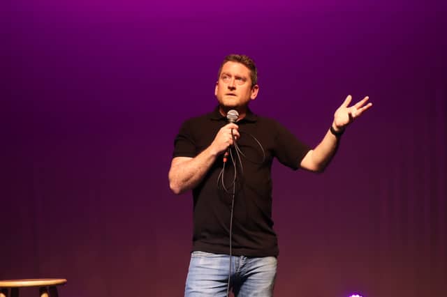 Comedian Enda Whitney from Edgeworothstown