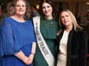 2026 Rose of Tralee Caoilfhinn Ní Choiligh with CLodagh Kelly Tipperary ETB and Anne McHugh Donegal ETB
