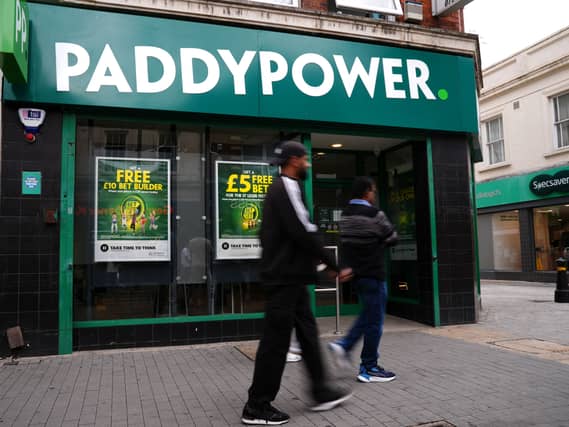 External view of a Paddy Power shop