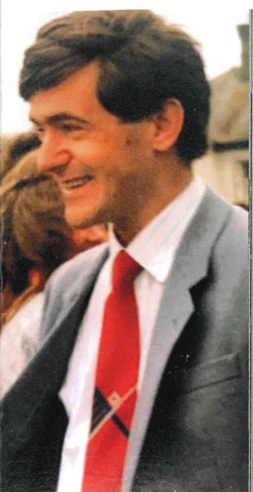 Frank Gearty crica 1986
