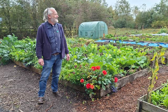 Andy Smith Chairperson of the Longford Town Community Allotments Committee