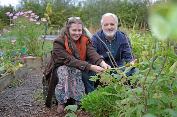 Irene Doran and Andy Smith of the Longford Town Allotment Committee