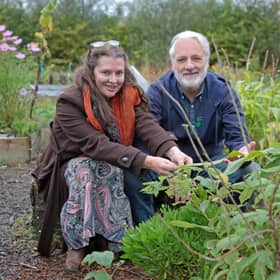 Irene Doran and Andy Smith of the Longford Town Allotment Committee