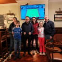 Country music star Derek Ryan in Cooney's Hotel Ballymahon