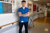 Brandon Denniston, a local graduate nurse