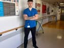 Brandon Denniston, a local graduate nurse