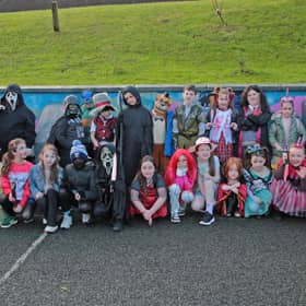 The pupils of Gaelscoil Longfoirt were certainly getting into the spirit of Halloween and Samhain as they arrived at school dressed in a fantastic array of colourful and creative costumes!