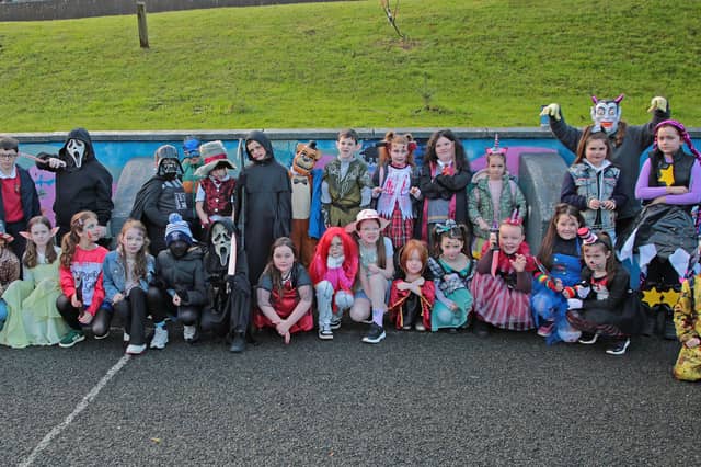 The pupils of Gaelscoil Longfoirt were certainly getting into the spirit of Halloween and Samhain as they arrived at school dressed in a fantastic array of colourful and creative costumes!