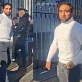 Martin Grundza leaving Longford District Court following his recent appearance where he requested a variation of his bail conditions.