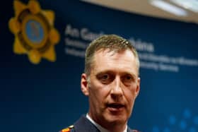 Garda Commissioner Justin Kelly in uniform