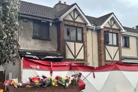 Waterford City house fire sceme