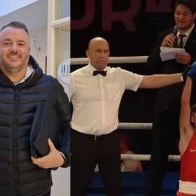 Left: Longford MD Cathaoirleach Kevin Hussey. Right: Martin Nevin, one of the Longford boxers who enjoyed victory in Turkey   