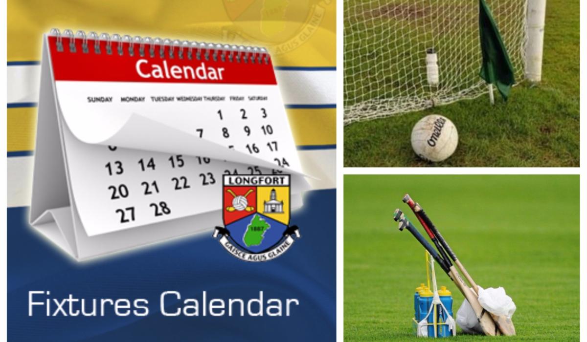 Longford GAA weekend fixtures guide Longford Live