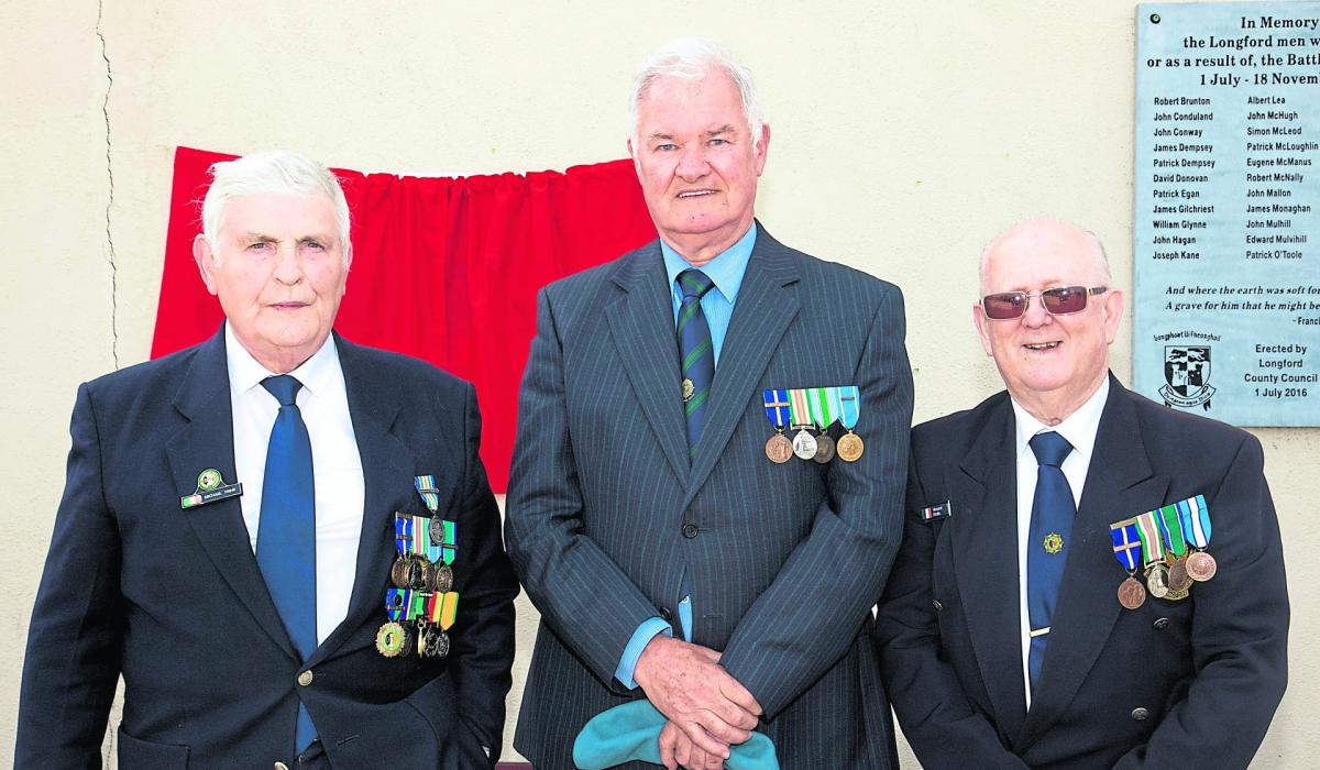 Longford County Council unveils a plaque dedicated to Longford