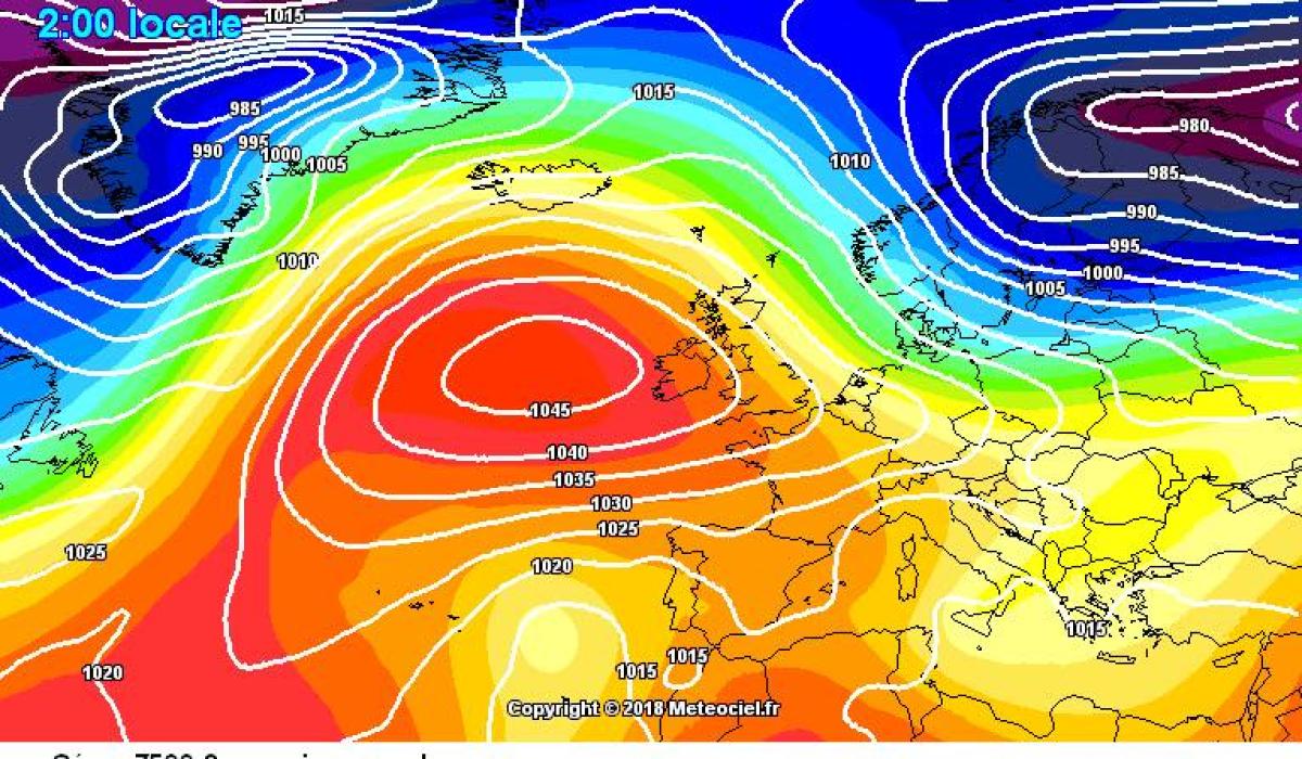 Longford weather alert Pleasant sunshine and settled weather in store