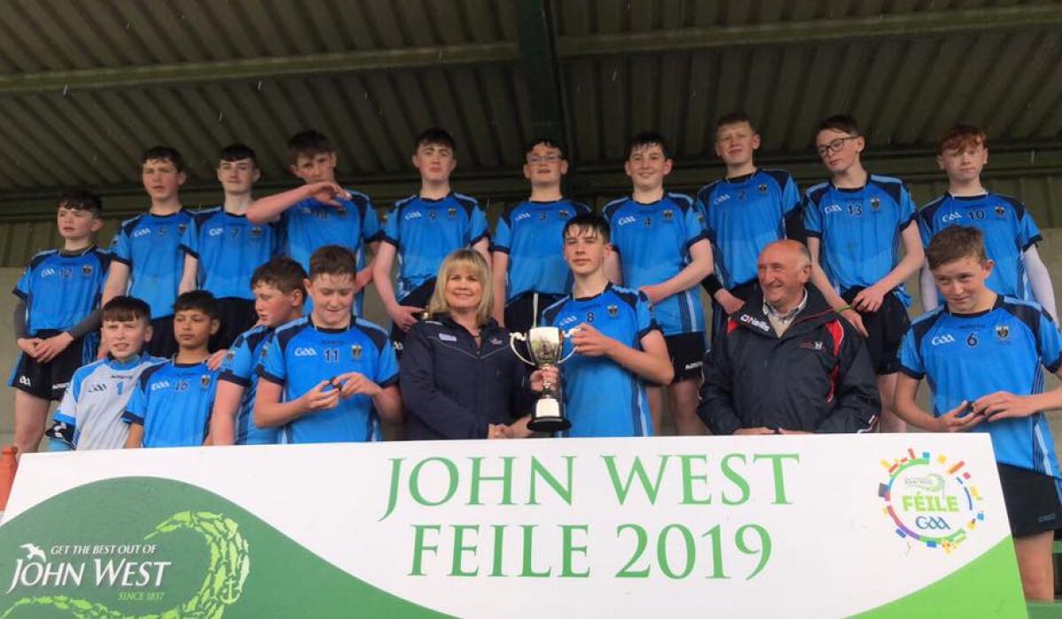 Hail the double champions! Longford Slashers put John West Féile na