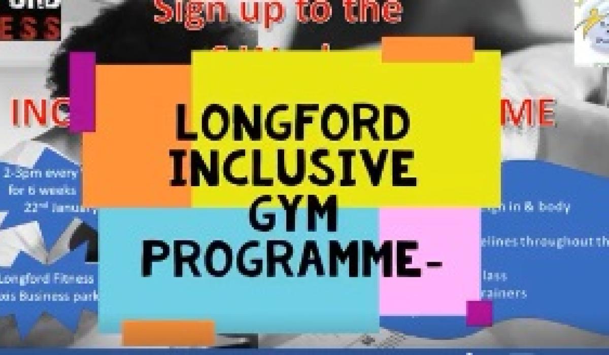 WATCH Keep fit and healthy with the Longford Inclusive Fitness gym