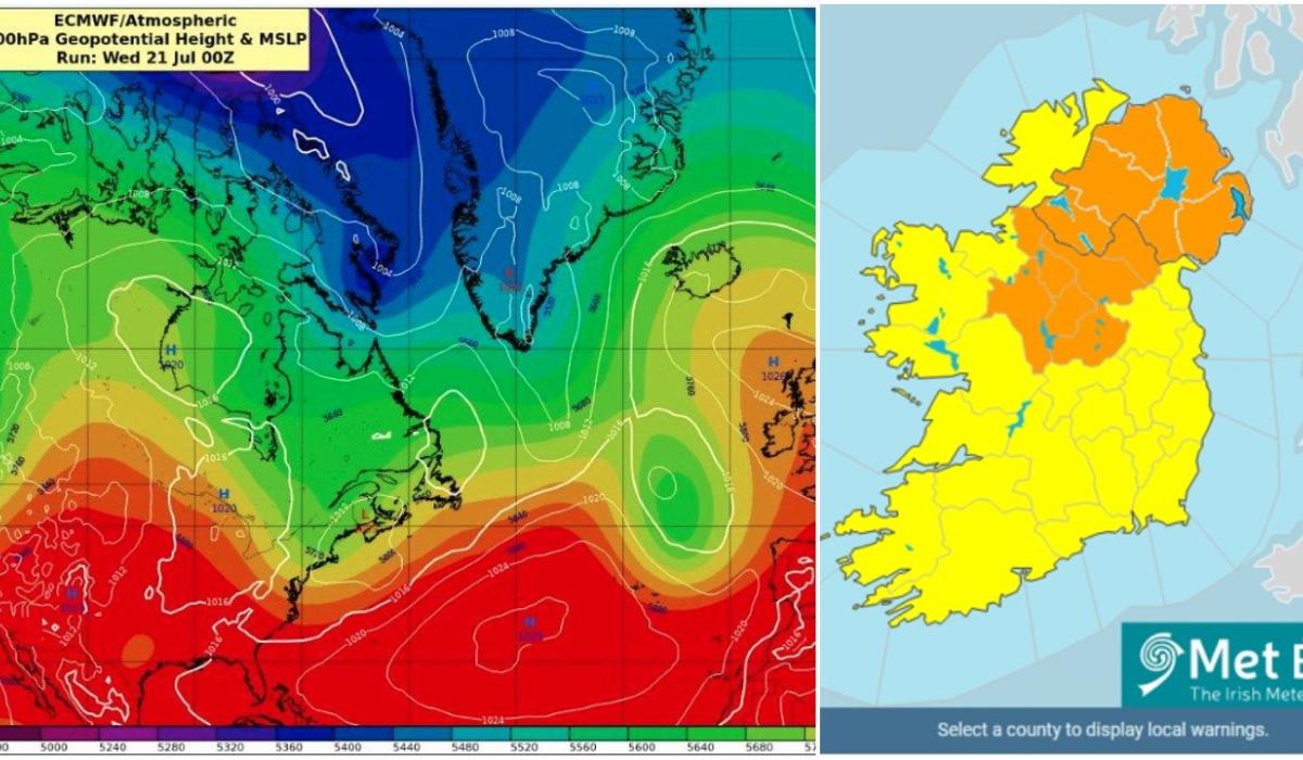 Longford set to sizzle as Met Éireann issues heatwave warning Mount