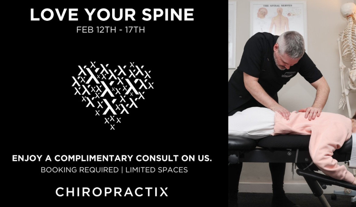 La chiropratique propose des consultations gratuites à Longford Town dans le cadre de son événement Love Your Spine
