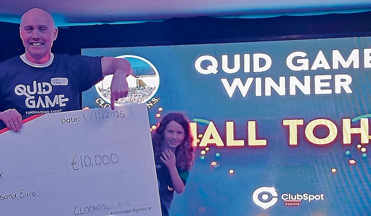 'Triumphant' success for Cloonfour NS Quid Game in Longford Arms Hotel