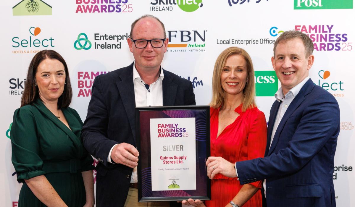 Congratulations: Renowned Longford family business picks up prestigious national award 
