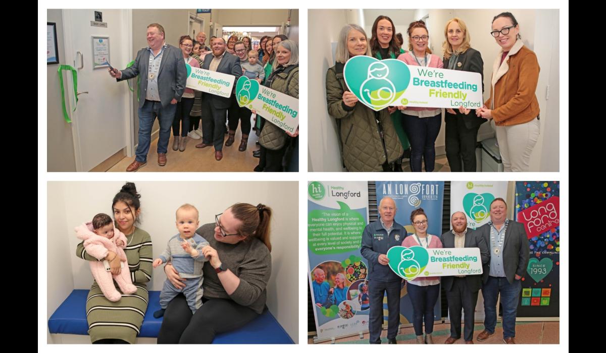 New breastfeeding room opens at Longford Shopping Centre